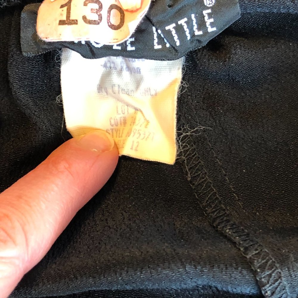 Carole Little Black Stretch Skirt